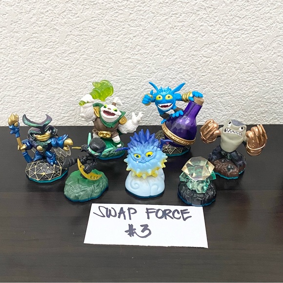 SKYLANDERS Activision Swap Force #3 Lot of 7 Loose Figure Toy - Picture 2 of 13